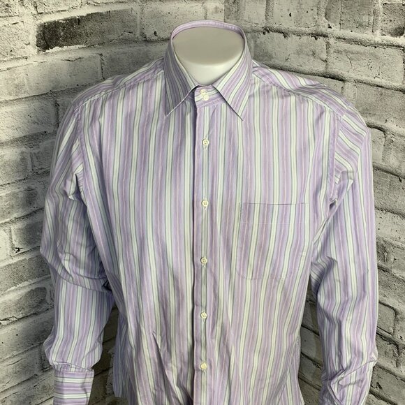 Boss Hugo Boss Striped Dress Shirt - Picture 2 of 13